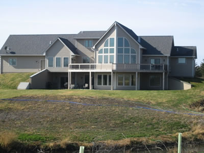 Rear View Of House